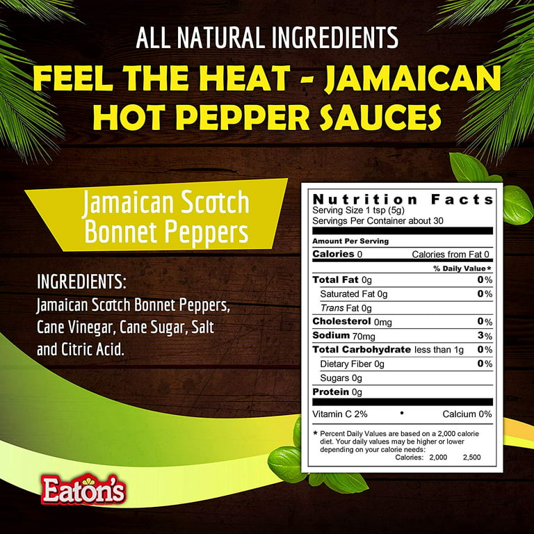 Eaton's Scotch Bonnet Pepper Sauce